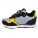 U.S.POLO ASSN NOBIK017B-LGR-BLK01 ΠΑΙΔΙΚΟ ΠΑΠΟΥΤΣΙ SNEAKER ΑΓΟΡΙ  ΓΚΡΙ-ΜΑΥΡΟ